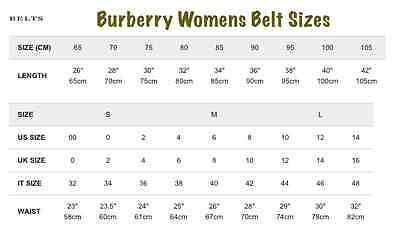 belt size buying guide burberry|burberry belts on sale.